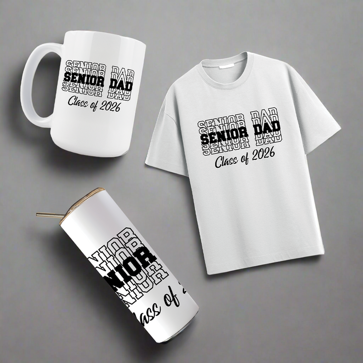 Multi Product Use - Digital Sublimation Designs - Class of 2026 — Senior Dad
