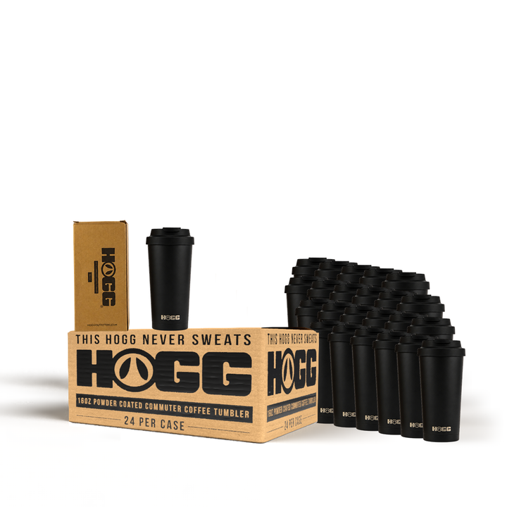 16oz Powder Coated Commuter Coffee Tumbler Case (24 Units)