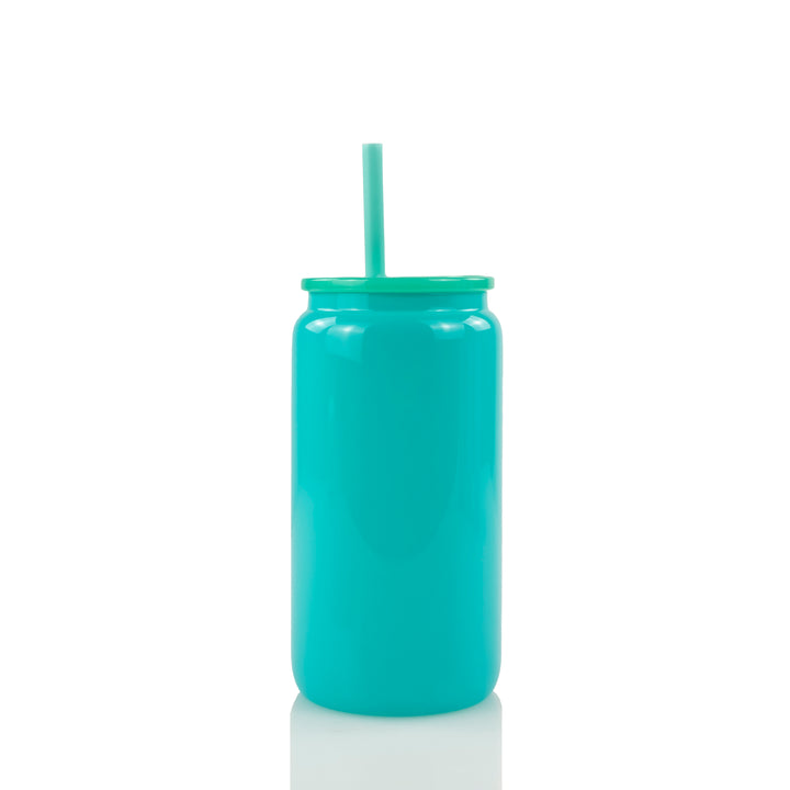 16oz Sublimation Blank Glass Cans Small Case Bundle - 12 Pack