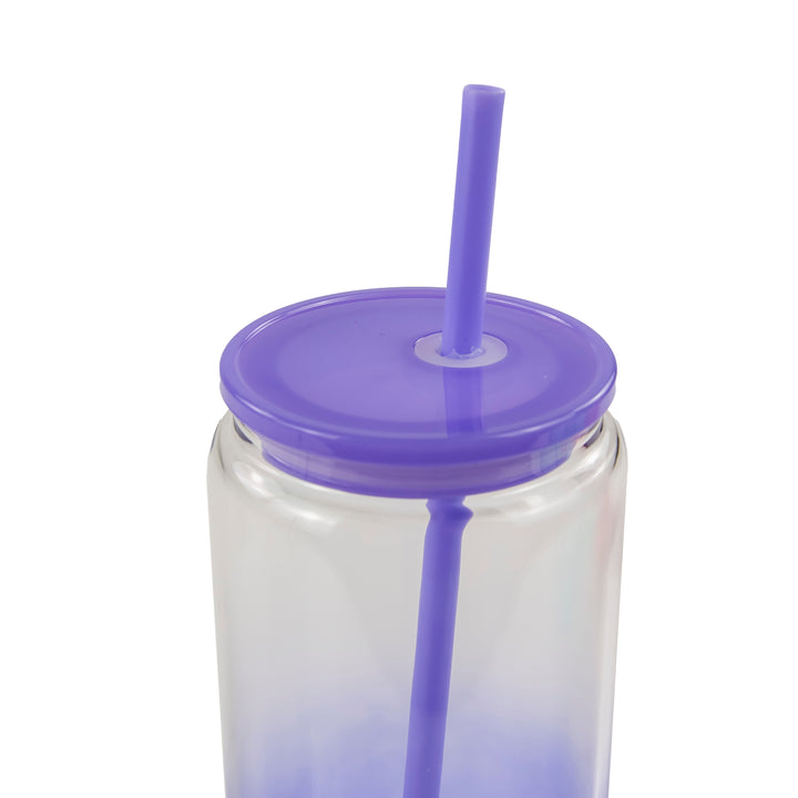 16oz Sublimation Blank Glass Cans Small Case Bundle - 12 Pack