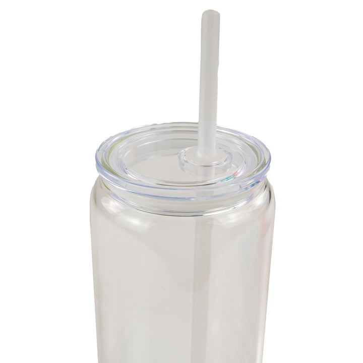 16oz Sublimation Blank Glass Cans Small Case Bundle - 12 Pack
