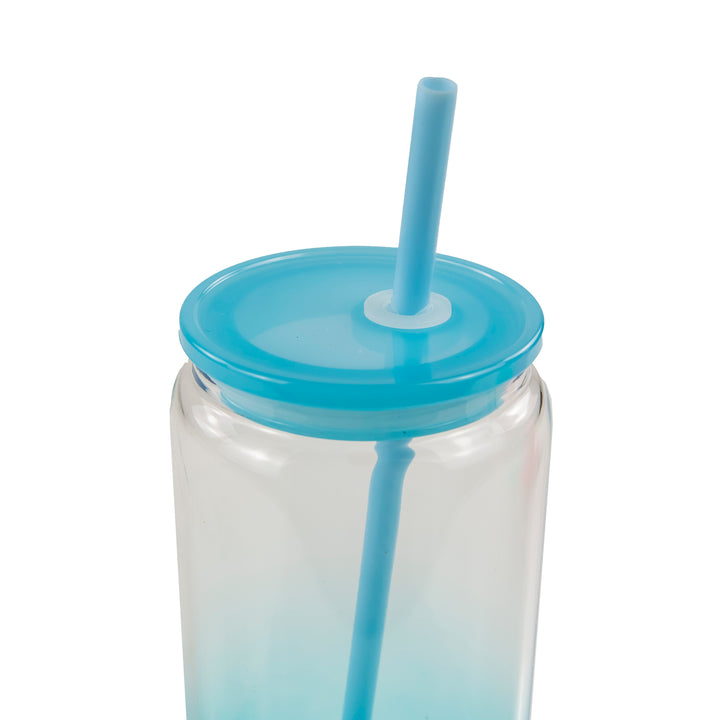 16oz Sublimation Blank Glass Cans Small Case Bundle - 12 Pack