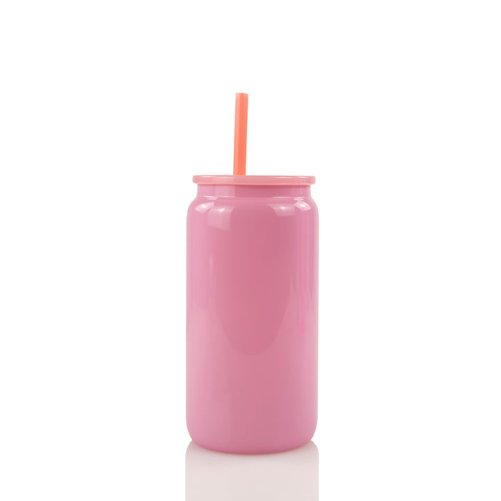 16oz Sublimation Blank Glass Cans Small Case Bundle - 12 Pack