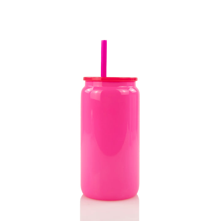 16oz Sublimation Blank Glass Cans Small Case Bundle - 12 Pack