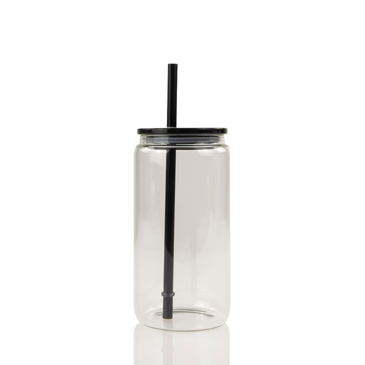 16oz Sublimation Blank Glass Cans Small Case Bundle - 12 Pack