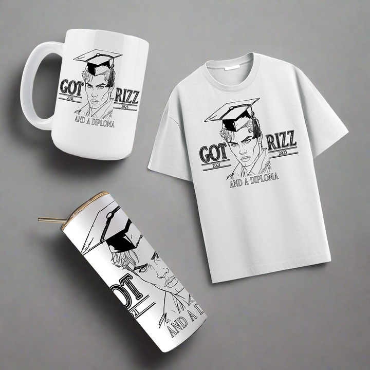 Multi Product Use - Digital Sublimation Designs - Graduation 2025 — Got Rizz