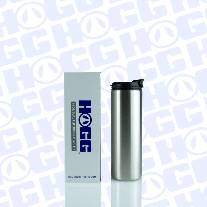 18oz Dual Flip Skinny Tumbler