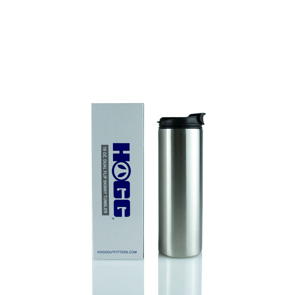 18oz Dual Flip Skinny Tumbler – The Stainless Depot