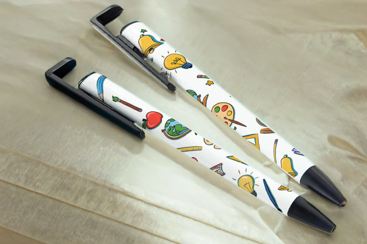 Assorted Ready to Press Sublimation - School Pen Wraps (9 Pack) — Sublimatable Pens