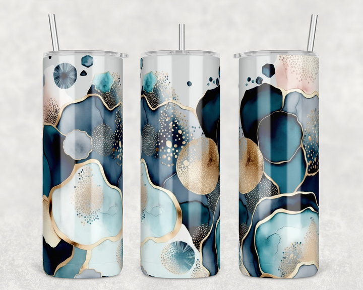 Assorted Ready to Press Sublimation Prints for 20oz Straight Skinny Tumblers (10 Pack) - Collection a — Midnight