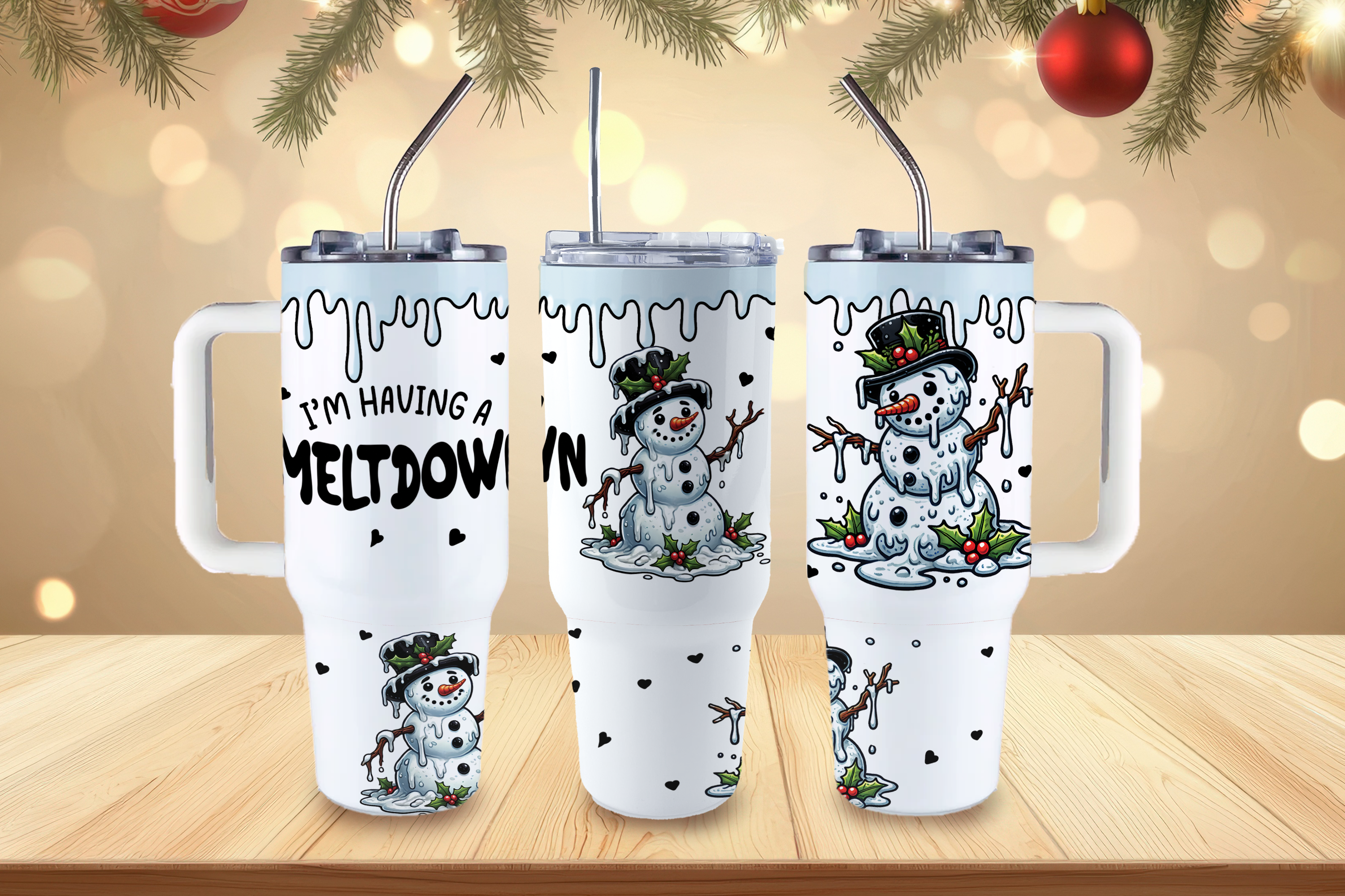 DIGITAL SUBLIMATION DESIGNS - HOLIDAY 2025 TUMBLER WRAPS