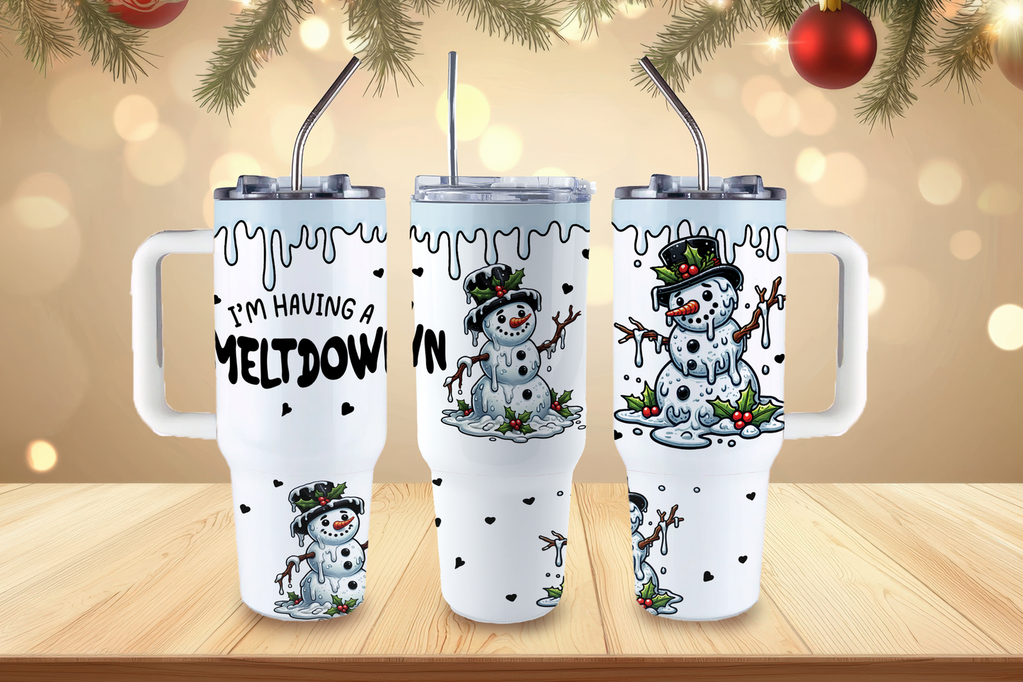 DIGITAL SUBLIMATION DESIGNS - HOLIDAY 2025 TUMBLER WRAPS