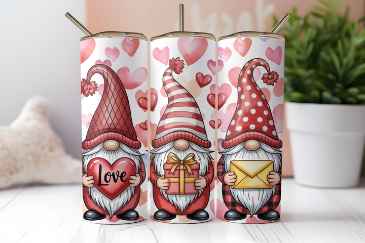 Digital Sublimation Designs - Xoxo Collection Tumbler Wraps — 40oz Big Swig — Sweetheart Coquette Cherry