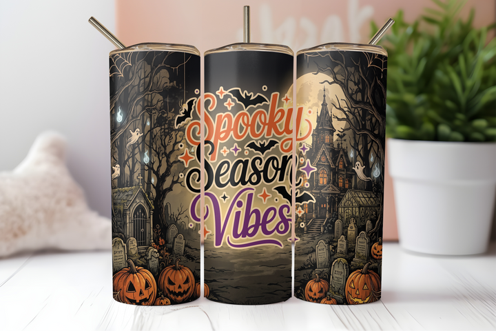 Digital Sublimation Designs - Halloween 3 Tumbler Wraps