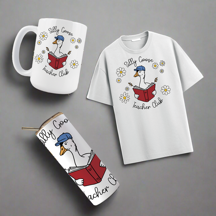 Multi Product Use - Digital Sublimation Designs - Back to School Teachers — Silly Goose Teacher Club