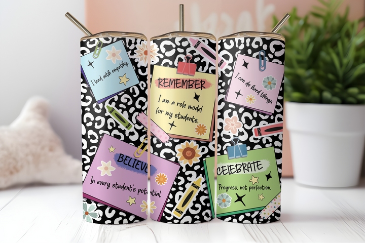 Digital Sublimation Designs - Back to School Teachers — 40oz Big Swig — Math and Ruler