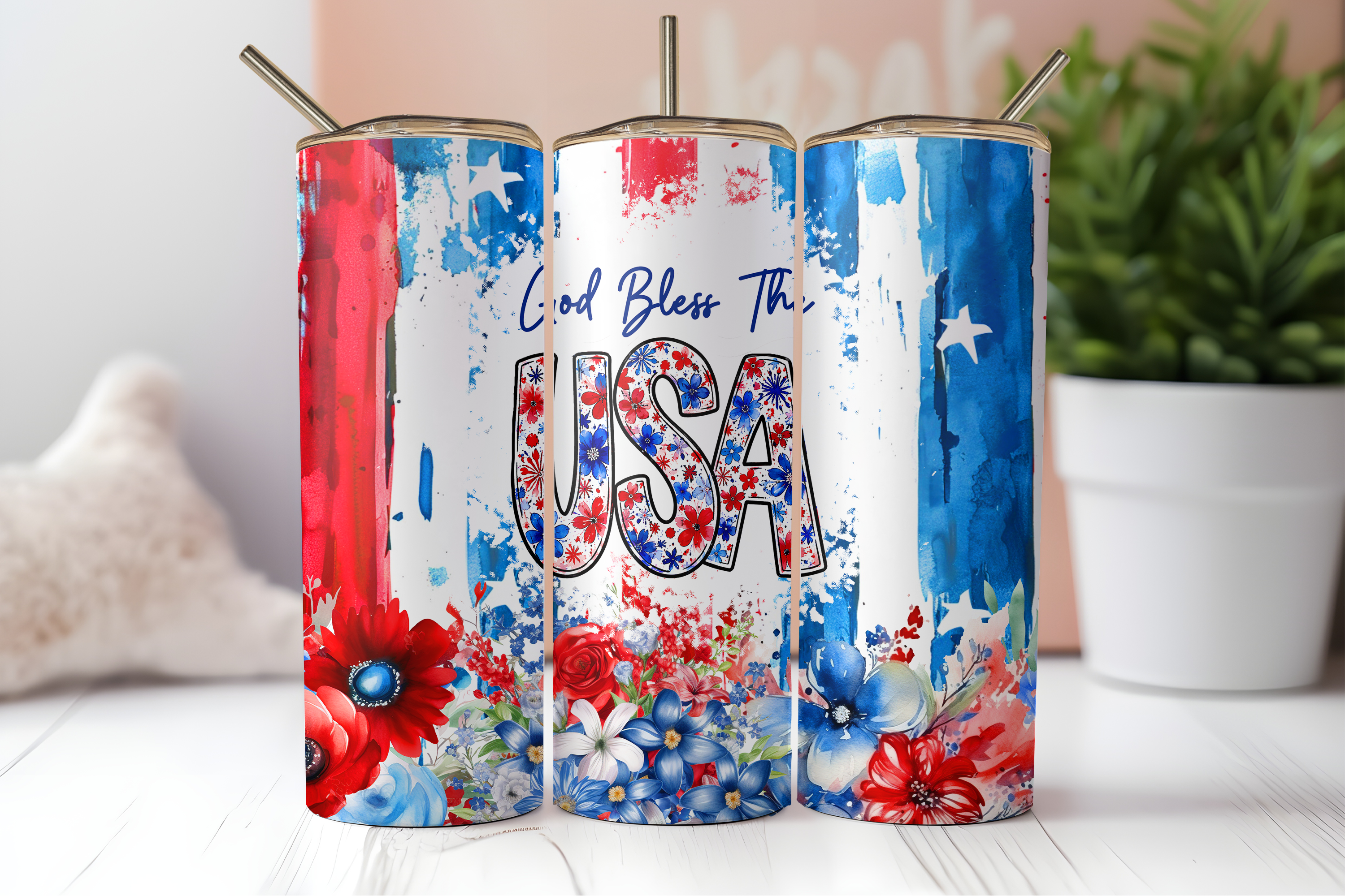 Digital Sublimation Designs - America 250 Tumbler Wraps