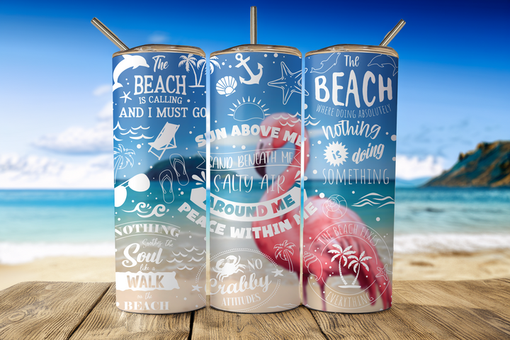 Digital Sublimation Designs - Summer Tumbler Wraps — 40oz Big Swig — Watercolor Sea Turtle