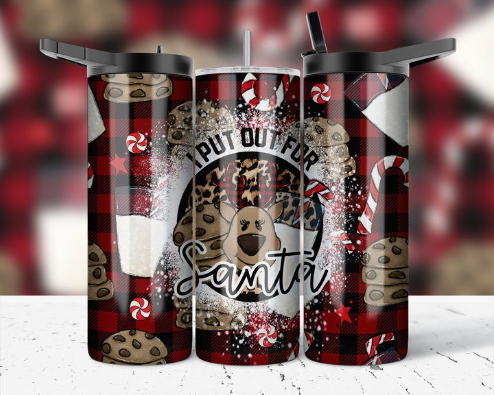 Assorted Ready to Press Sublimation Prints for 20oz Straight Skinny Tumblers (10 Pack) - Christmas 1