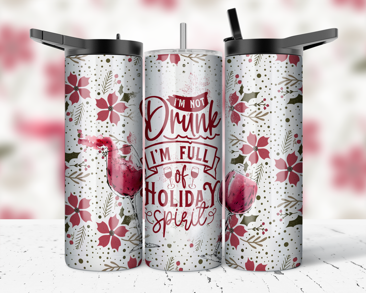Assorted Ready to Press Sublimation Prints for 20oz Straight Skinny Tumblers (10 Pack) - Christmas 1