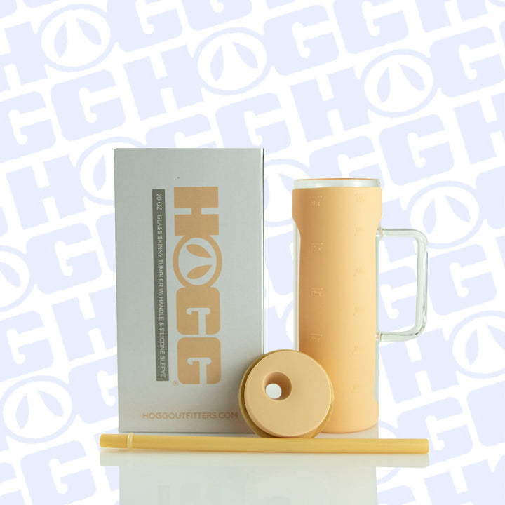 20oz Glass Skinny W/ Sleeve