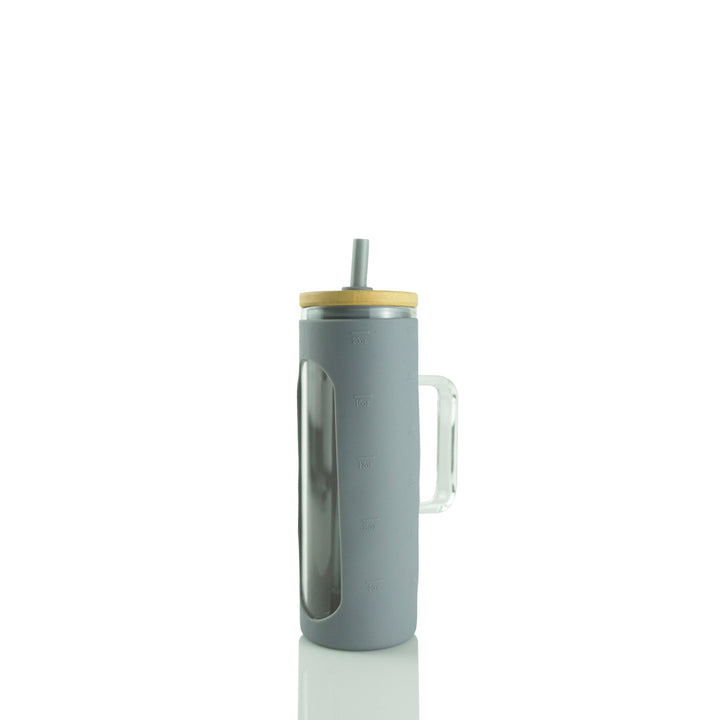 20oz Glass Skinny W/ Sleeve — Ash