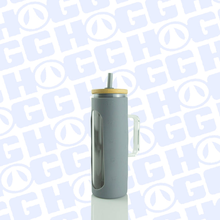 20oz Glass Skinny W/ Sleeve — Ash