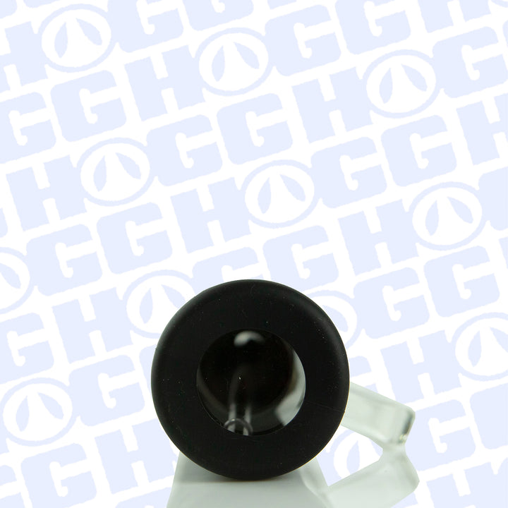 20oz Glass Skinny W/ Sleeve Case - Black (25 Units)