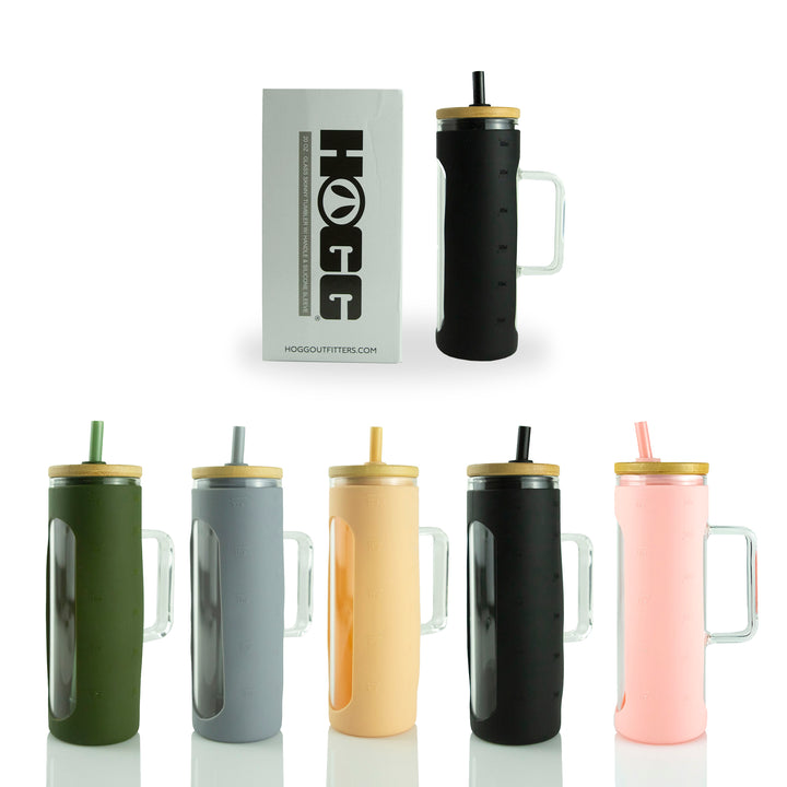20oz Glass Skinny W/ Sleeve — Color Assortment