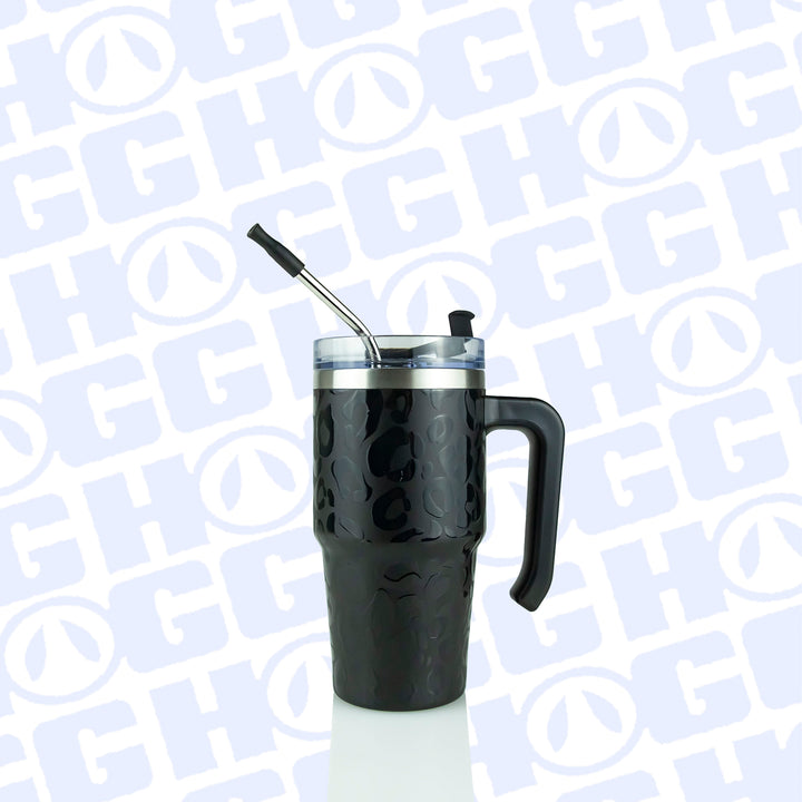 20oz Grippy Tumbler Case (24 Units) - Full Cheetah