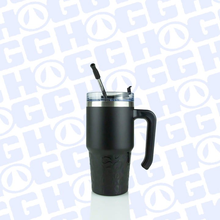 20oz Powder Coated Grippy Tumbler