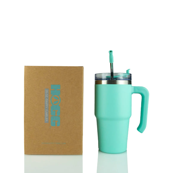 20oz Stainless Steel Tumblers with Removable Silicone Sleeve