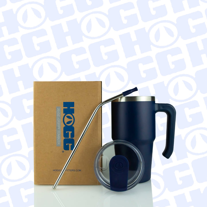 20oz Powder Coated Grippy Tumbler