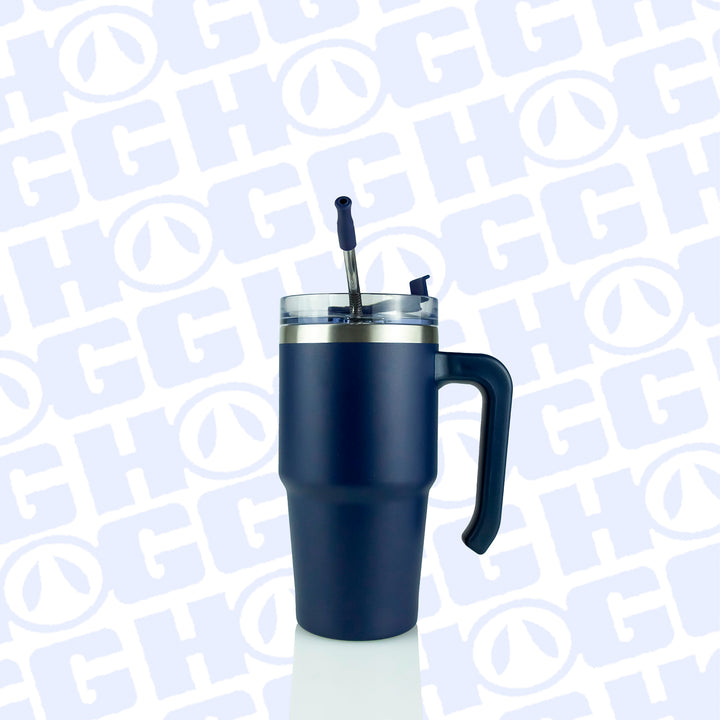 20oz Powder Coated Grippy Tumbler