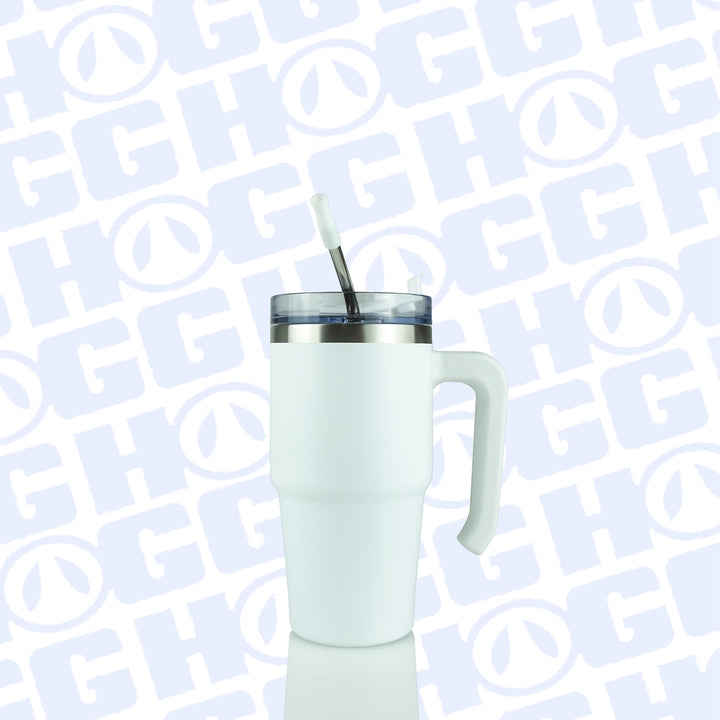 20oz Powder Coated Grippy Tumbler