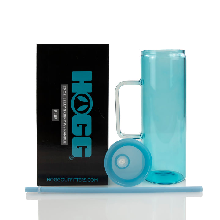 Jelly 20oz Skinny W/ Handle — Purple
