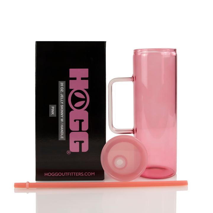 Jelly 20oz Skinny W/ Handle — Purple