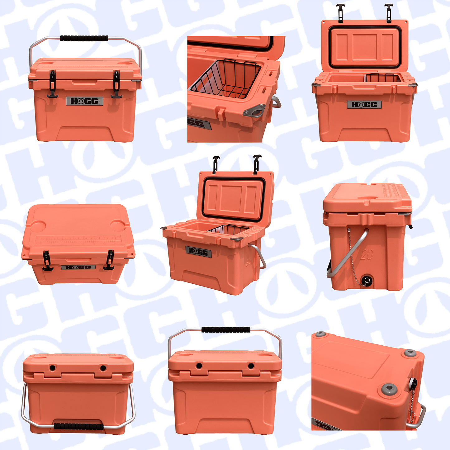 20QT HOGG COOLERS - PASTEL COLLECTION