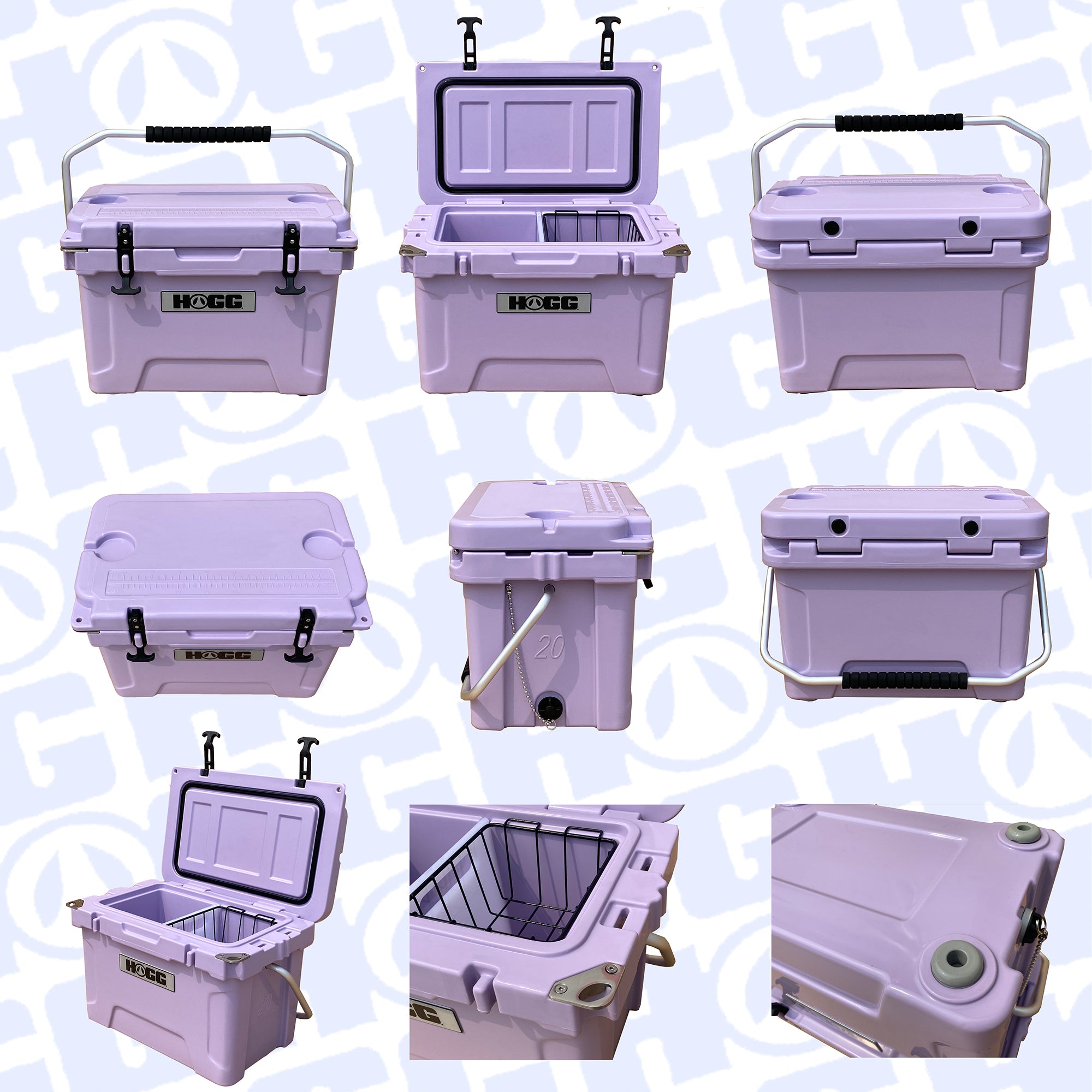 20QT HOGG COOLERS - PASTEL COLLECTION