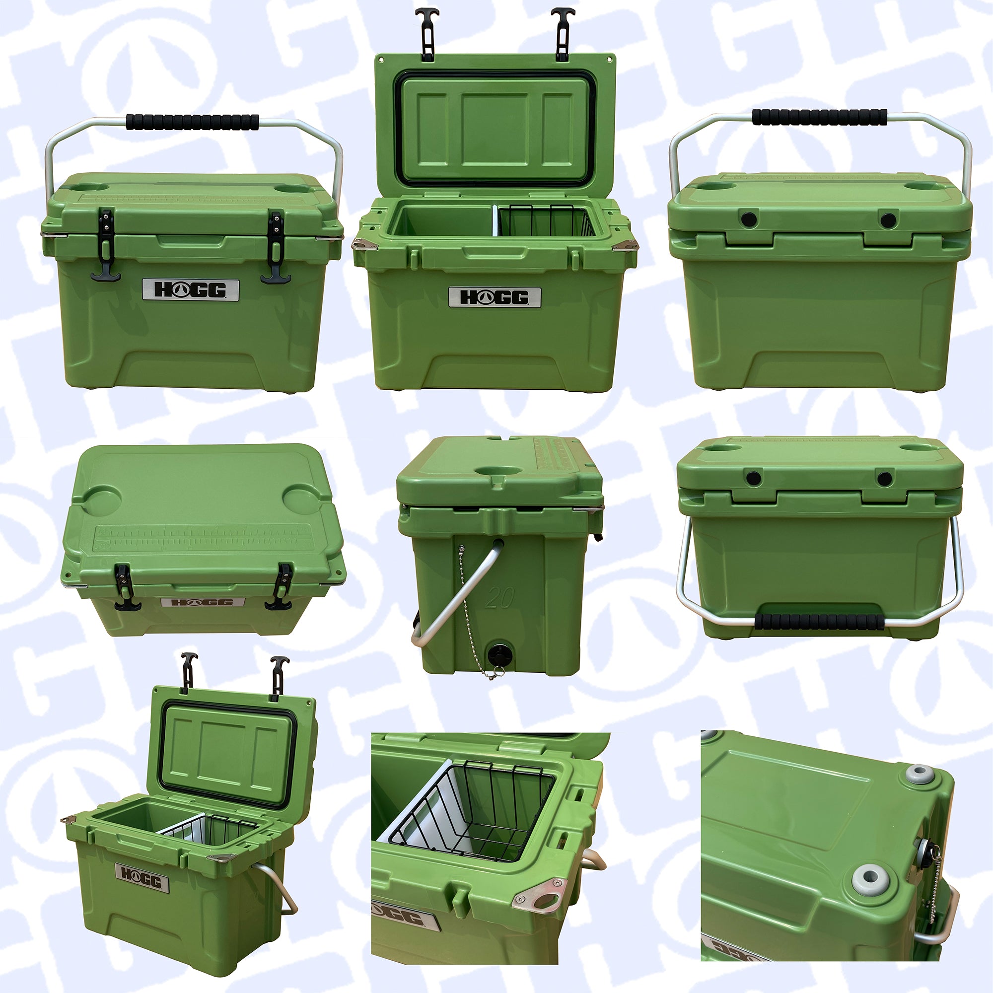 20QT HOGG COOLERS - PASTEL COLLECTION