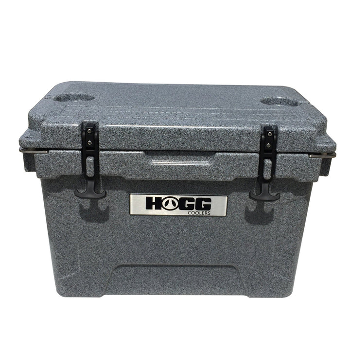 20qt Hogg Coolers — Frosted Gray | Front View