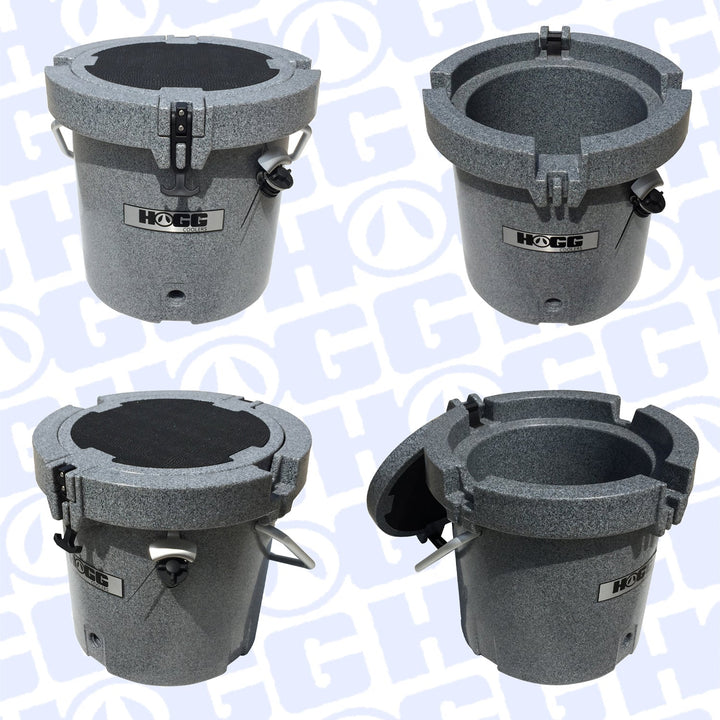 20qt Round Hogg Coolers | Insulated Ice Chest