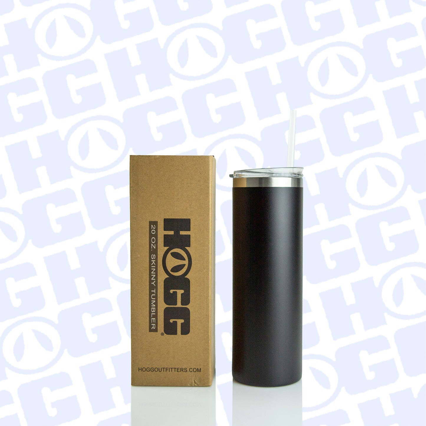 ***CLOSEOUT*** 20oz SKINNY POWDERCOATED TUMBLER