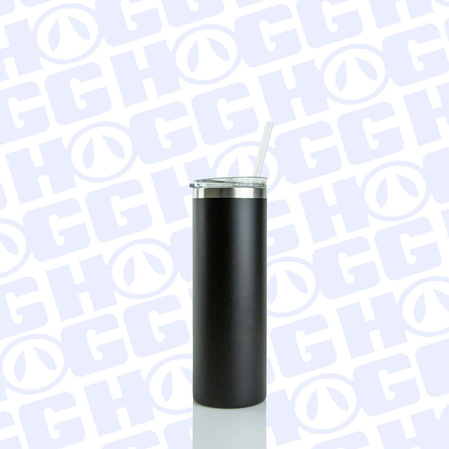 ***CLOSEOUT*** 20oz SKINNY POWDERCOATED TUMBLER