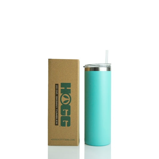 ***CLOSEOUT*** 20oz SKINNY POWDERCOATED TUMBLER CASE (24 UNITS) - MINT