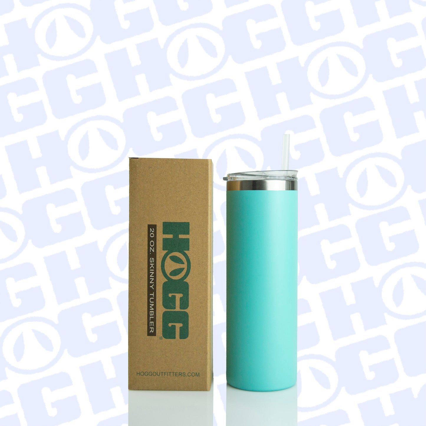 ***CLOSEOUT*** 20oz SKINNY POWDERCOATED TUMBLER