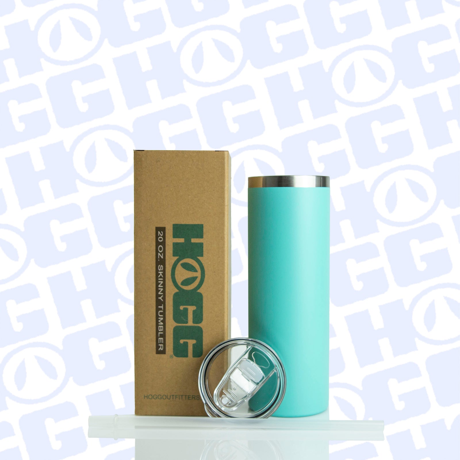 ***CLOSEOUT*** 20oz SKINNY POWDERCOATED TUMBLER