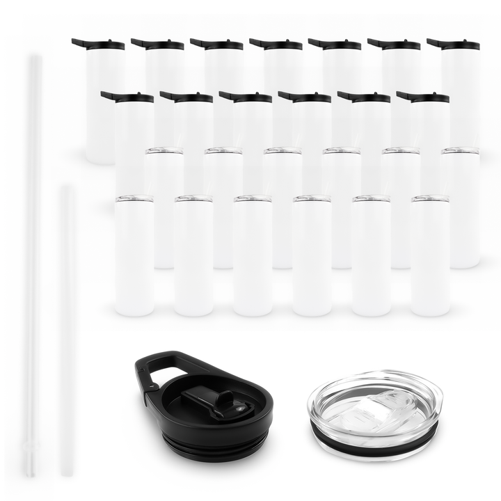 20oz Sublimatable Duo Skinny Tumbler Case (25 Units)