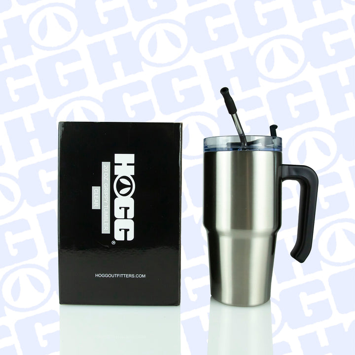 20oz Sublimation Blank Clear Grippy Tumbler