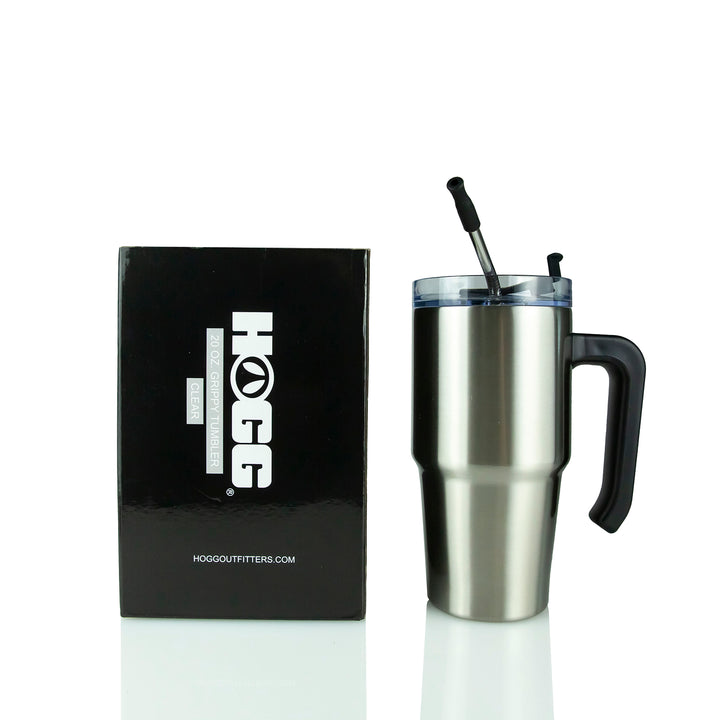 20oz Sublimation Blank Clear Grippy Tumbler Case (24 Units)